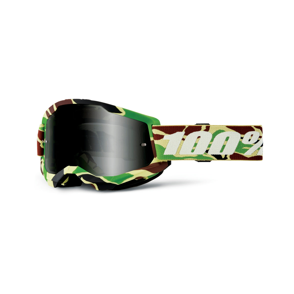Goggles 100% Strata 2 Sand War Camo - Mica Smoke